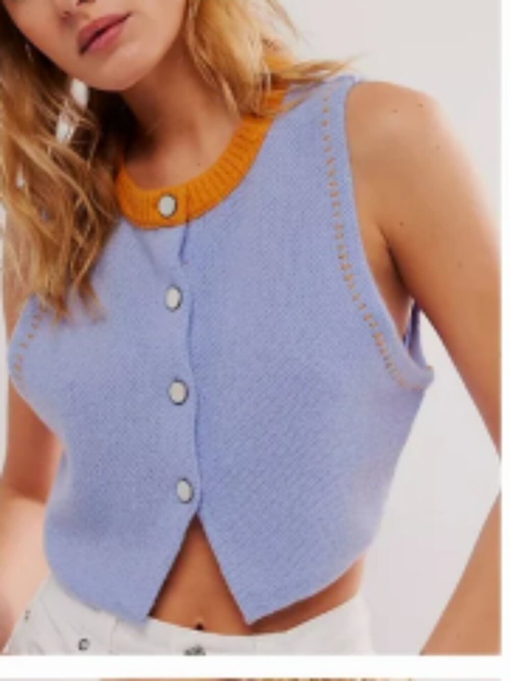 Free People Sammi Sweater Vest